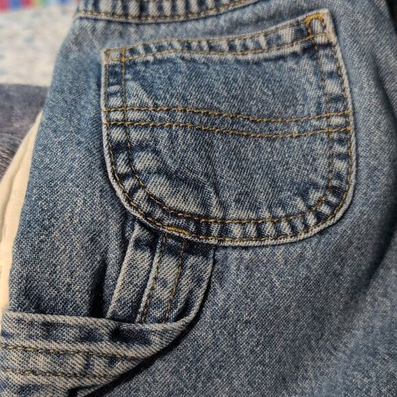 Faded Glory Vintage Infant Carpenter Denim Jean Shorts Y2k - Picture 6 of 6